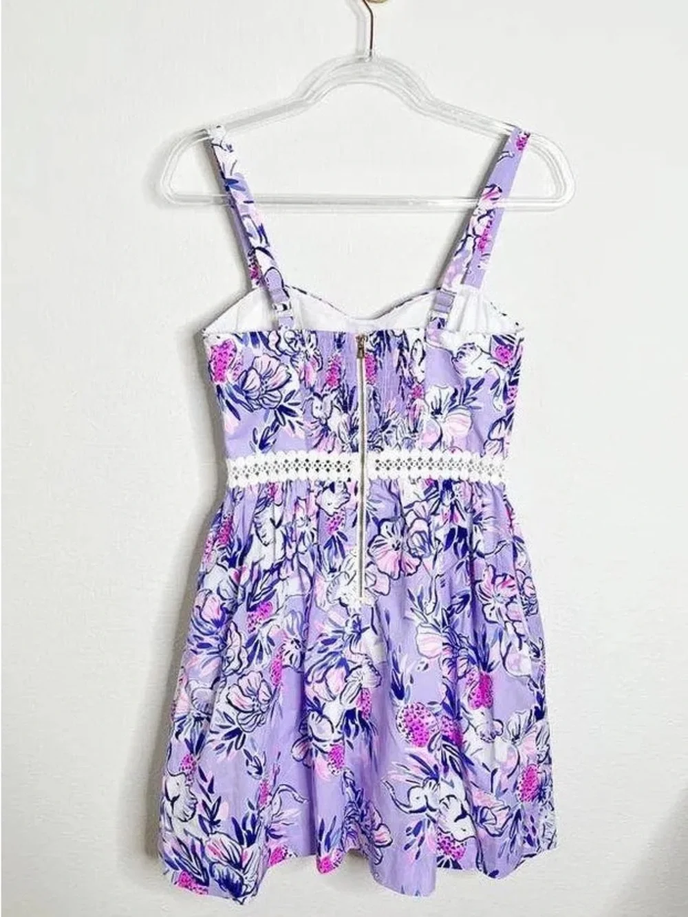 Lilly Pulitzer Lavender Floral Sundress - Picture 4 of 5